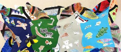 Celebrate-and-protect-Winter's Flat Primary School - Second place Groupwork Wild At Art 2026