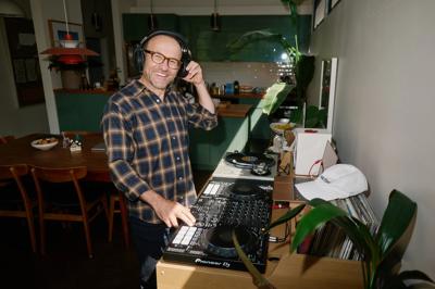 Adam Bandt at the decks