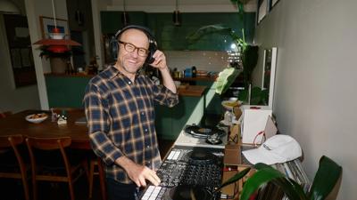 Adam Bandt at the decks