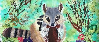 Child under a tree, sunlight filtering through leaves.