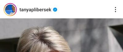 Screenshot of Instagram feed, showing a post with text and an image.