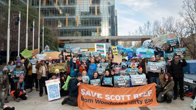North West Shelf Litigation Rally For The Reef 