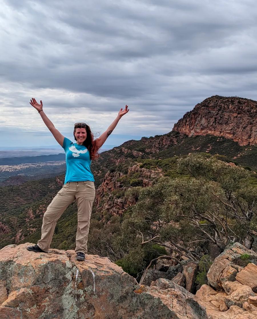 Deborah Hewton, top fundraiser for Australia's Biggest Bushwalk
