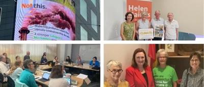 Diagram showing Safeguard activities, with interconnected circles and text labels.