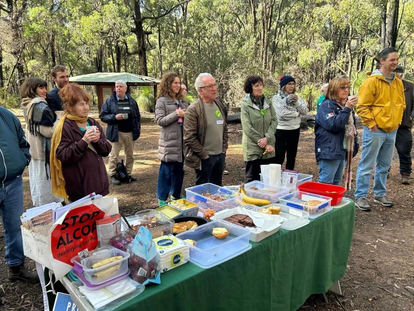 Jarrah forest destruction from Alcoa mining