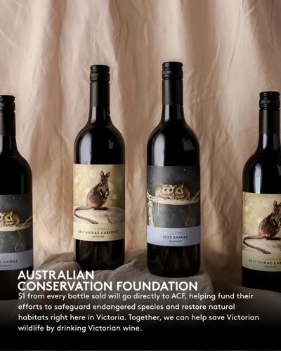 Promotional tiles of Balgownie Wine x ACF collection