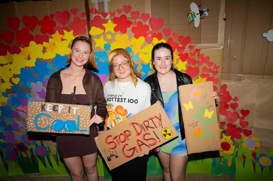 Inside the colourful ACF booth