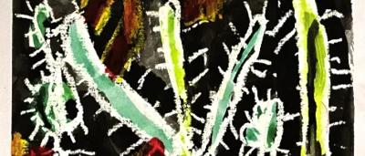 Wongan Cactus by Tze Wun Josh age 5 - Plant - Highly commended