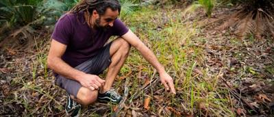 Man, Dan Morgan, smiling, outdoors, headshot.