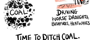 A vibrant abstract artwork with colorful shapes and lines.