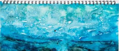 Great Barrier Reef, underwater view, coral, fish, blue water.