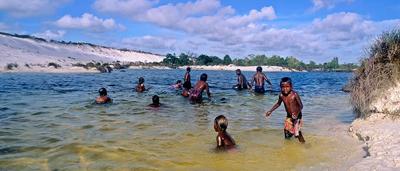 Swimmer in pool, Shelburne, Australia.