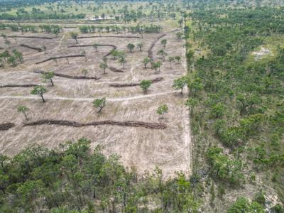 DRONE PHOTO Warwick QLD Land Clearing Drone Aerial DJI_0119