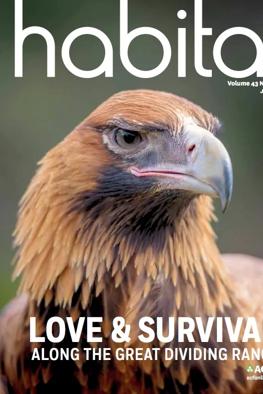 Header image: Habitat cover map, 2015. Green and brown areas representing vegetation and land.