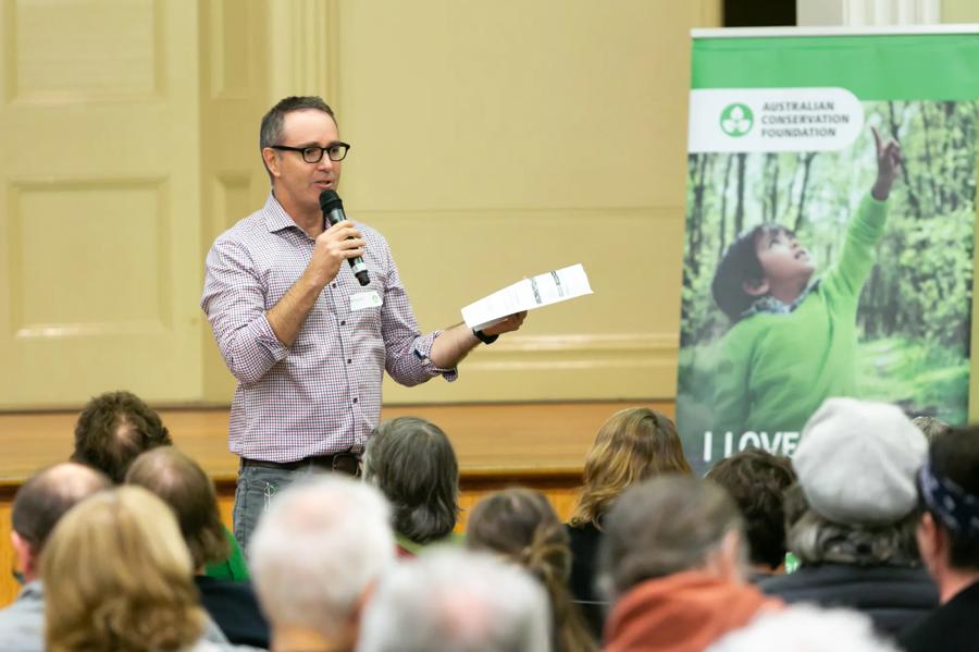 ACF Campaigns Director Paul Sinclair at the Count Me In event, Melbourne, June 2018