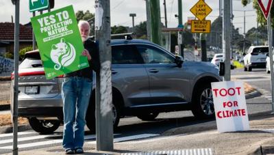 A vibrant graphic with text and shapes, likely for a website or presentation.