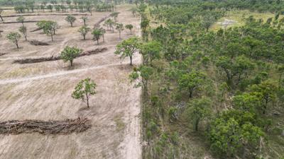 DRONE PHOTO Warwick QLD Land Clearing Drone Aerial DJI_0110