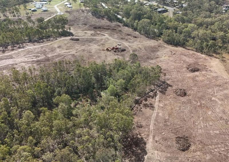ACF identified that 16 hectares of native vegetation was cleared for a residential development, destroying 15 hectares of koala habitat and fragmenting a larger corridor by introducing a barrier across a creek line.