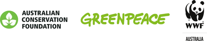 ACF, GP, WWF logos spread.