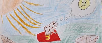 Every tiny life matters by Leon, age 7. Winner best written entry 5-7 Wild At Art 2026.