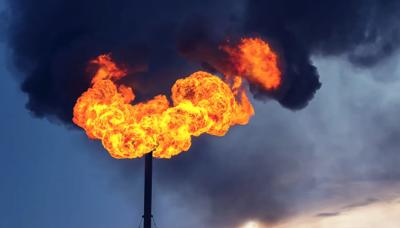 Header image: Gas pipeline infrastructure, blue sky, industrial setting.