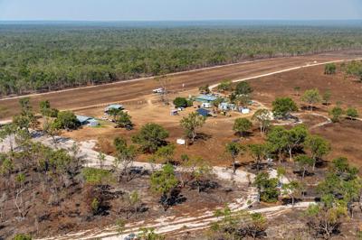 Header image: Scenic landscape, Olkola Country, mountains, sky, and trees.