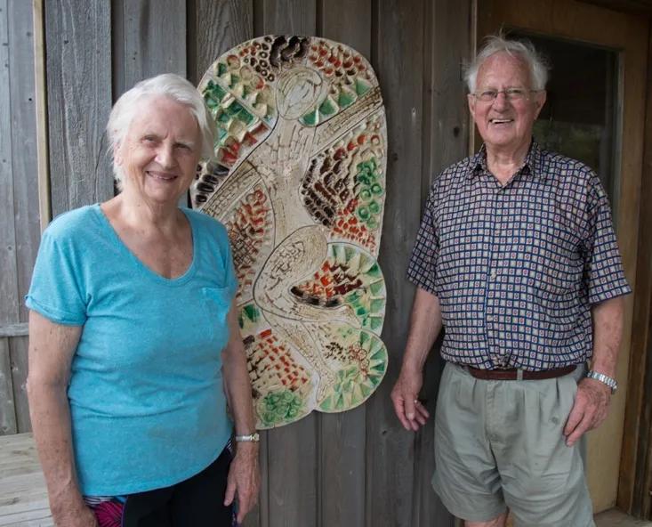 Christine and Peter Fensham