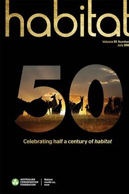 Header image: Habitat cover graphic, July 2023. Green canopy illustration.