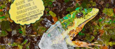 Woman in white shirt, smiling, holding a phone, with a blurred background.